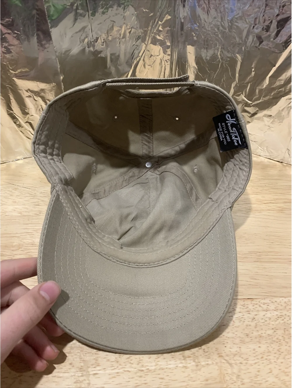 Whitetail Deer Trophy Hunt Kentucky  Buck Deer Whitetails Tan Baseball Cap